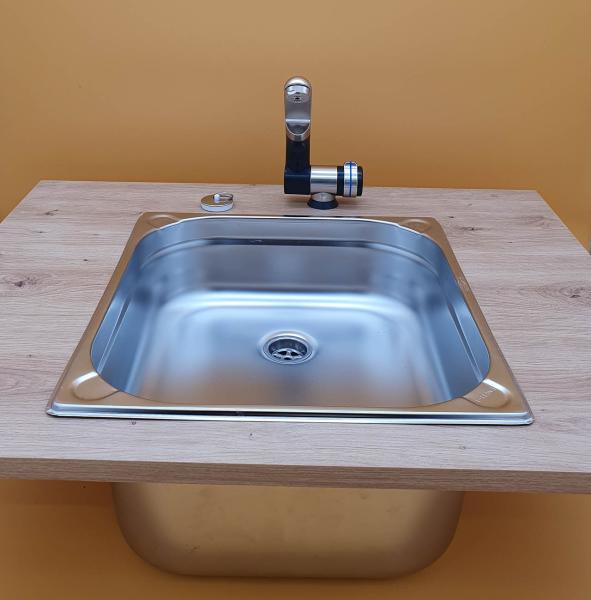 Spülbecken  Edelstahl 354/325/150